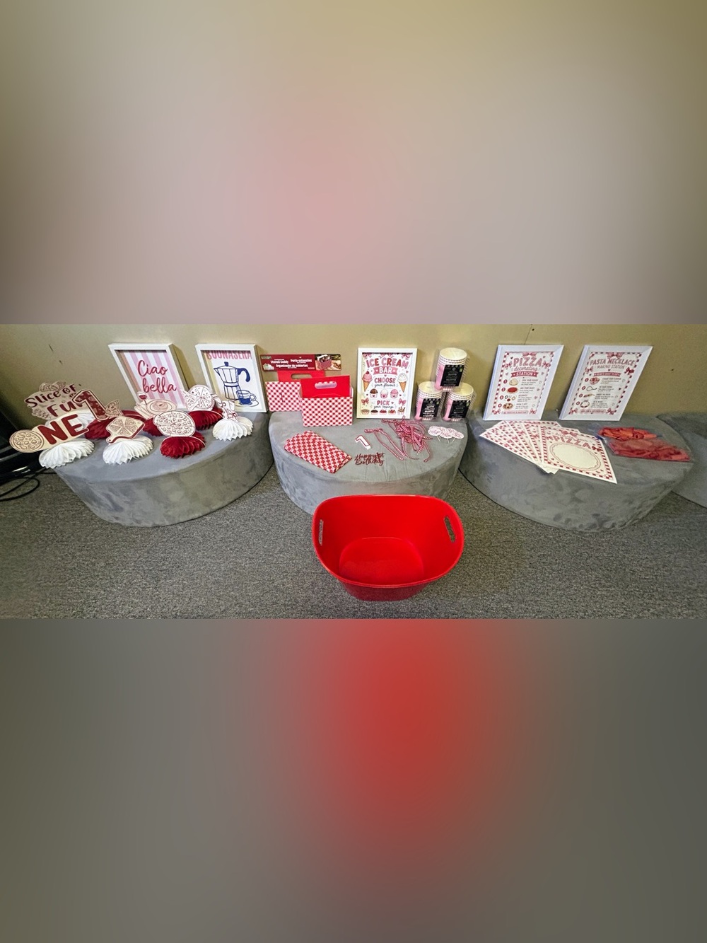 Ciao Bella Pizza Pasta Themed Birthday Decorations